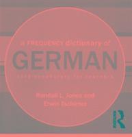 bokomslag A Frequency Dictionary of German