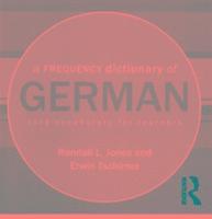 A Frequency Dictionary of German 1
