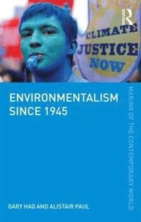 bokomslag Environmentalism since 1945