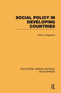 bokomslag Social Policy in Developing Countries