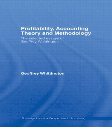 bokomslag Profitability, Accounting Theory and Methodology
