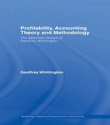 bokomslag Profitability, Accounting Theory and Methodology