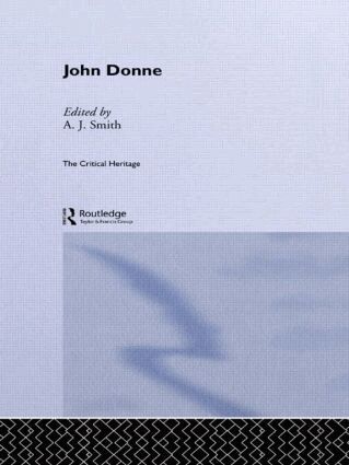 A.J. Smith - John Donne, Häftad