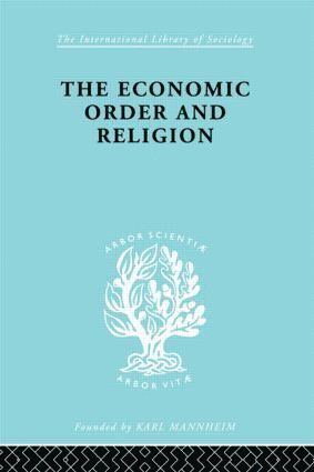 Economic Order and Religion 1