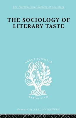 Levin L. Schucking - Sociology Lit Taste Ils 90, Häftad