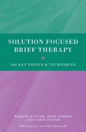 bokomslag Solution Focused Brief Therapy