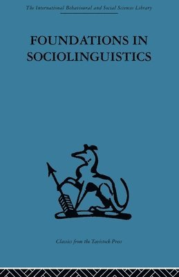 Foundations in Sociolinguistics 1
