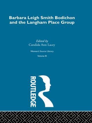 Candida Ann Lacey - Barbara Leigh Smith Bodichon and the Langham Place Group, Häftad