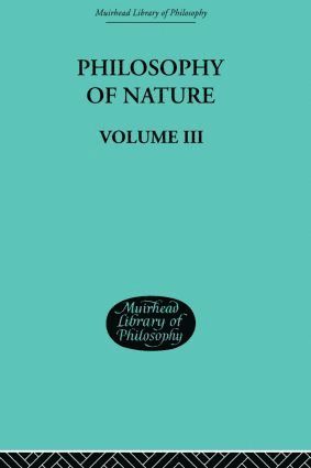 Hegel's Philosophy of Nature 1