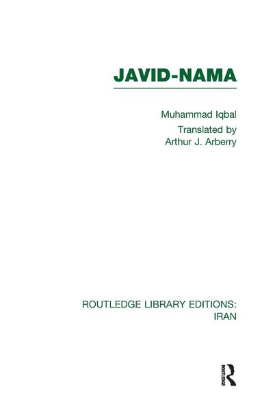 bokomslag Javid-Nama (RLE Iran B)