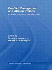 bokomslag Conflict Management and African Politics