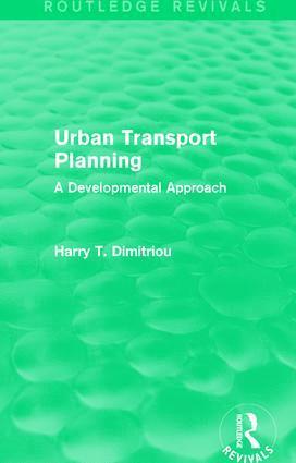 bokomslag Urban Transport Planning (Routledge Revivals)