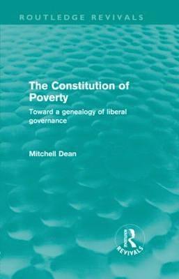 Constitution of Poverty (Routledge Revivals)
