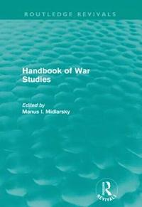 bokomslag Handbook of War Studies