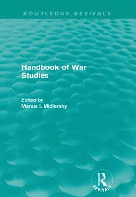 Handbook of War Studies