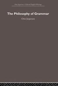 bokomslag The Philosophy of Grammar