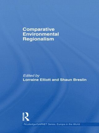 bokomslag Comparative Environmental Regionalism