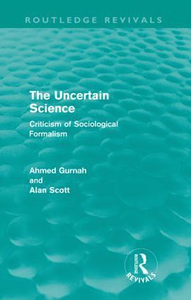 bokomslag Uncertain Science (Routledge Revivals)
