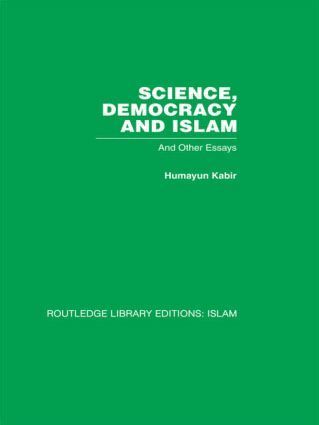 Humayun Kabir - Science, Democracy and Islam, Häftad