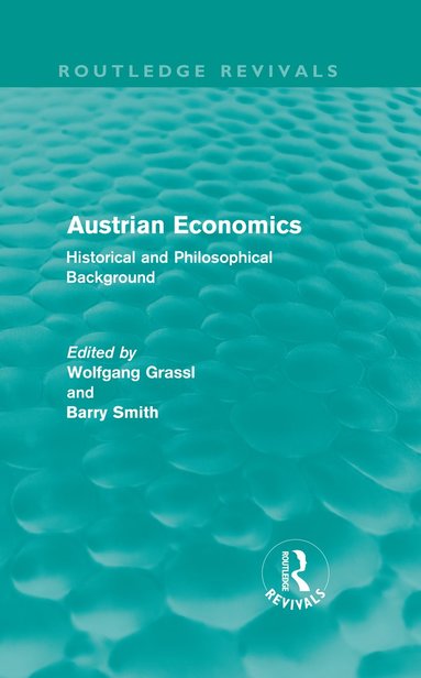 bokomslag Austrian Economics (Routledge Revivals)