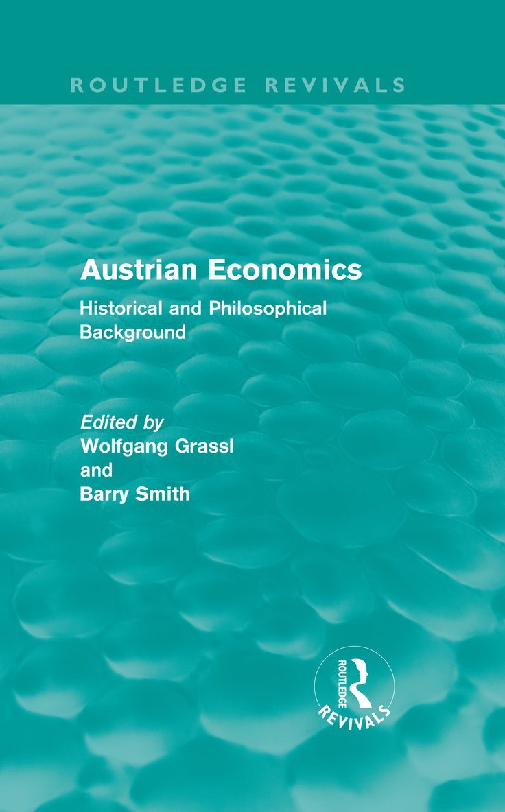 Austrian Economics (Routledge Revivals) 1