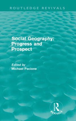 bokomslag Social Geography