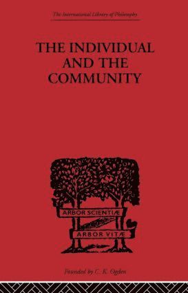 bokomslag Individual and the Community