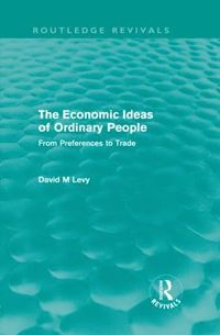 bokomslag Economic Ideas of Ordinary People (Routledge Revivals)