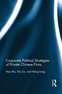 bokomslag Corporate Political Strategies of Private Chinese Firms