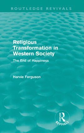 bokomslag Religious Transformation in Western Society (Routledge Revivals)