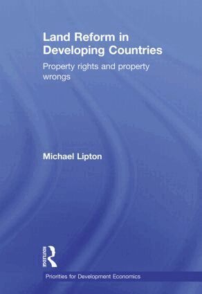 Michael Lipton - Land Reform in Developing Countries, Häftad
