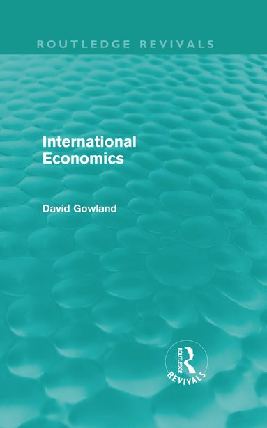 bokomslag International Economics (Routledge Revivals)