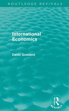 bokomslag International Economics (Routledge Revivals)