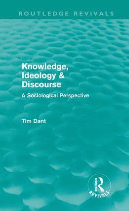 bokomslag Knowledge, Ideology & Discourse