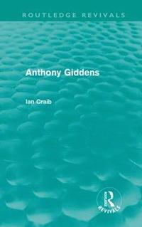 bokomslag Anthony Giddens