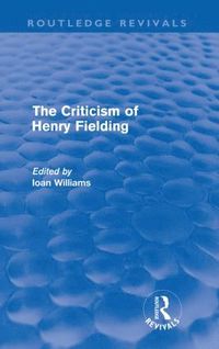 bokomslag Criticism of Henry Fielding