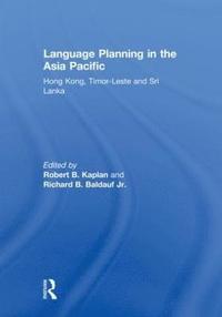 bokomslag Language Planning in the Asia Pacific