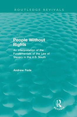 People Without Rights (Routledge Revivals) 1