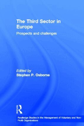 Stephen P. Osborne - Third Sector in Europe, Häftad
