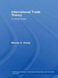 bokomslag International Trade Theory