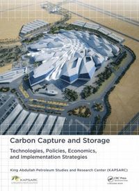 bokomslag Carbon Capture and Storage