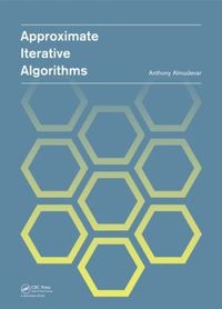 bokomslag Approximate Iterative Algorithms