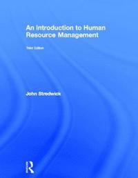 bokomslag An Introduction to Human Resource Management