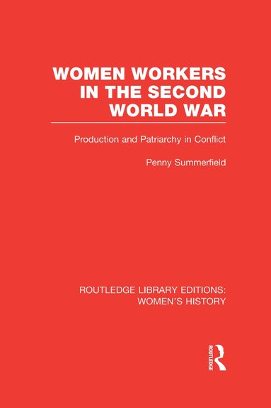 bokomslag Women Workers in the Second World War