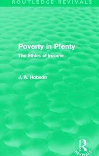 bokomslag Poverty in Plenty (Routledge Revivals)