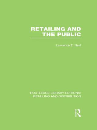 bokomslag Retailing and the Public (RLE Retailing and Distribution)