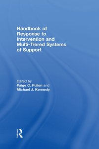 bokomslag Handbook of Response to Intervention and Multi-Tiered Systems of Support