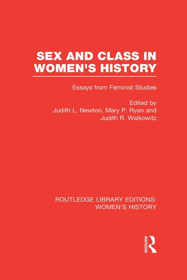 bokomslag Sex and Class in Women's History