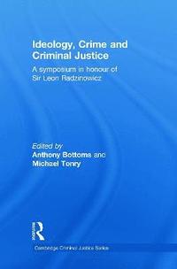 bokomslag Ideology, Crime and Criminal Justice