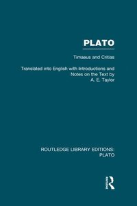 bokomslag Plato: Timaeus and Critias (RLE: Plato)